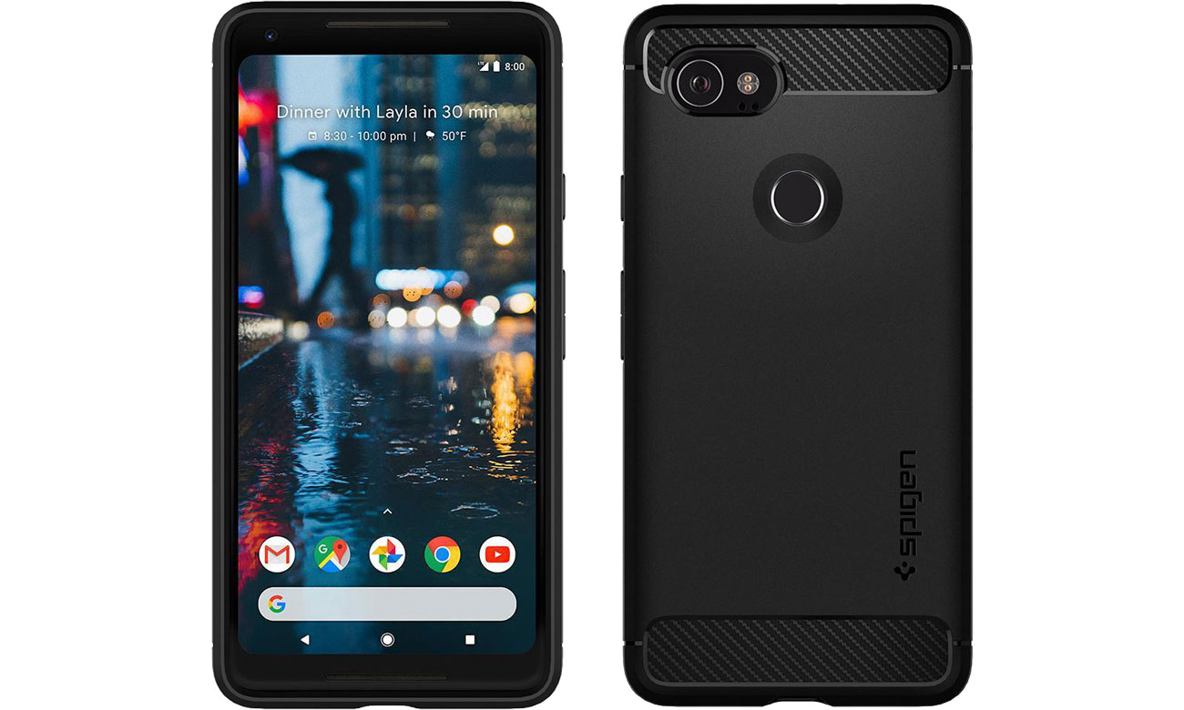 Spigen Rugged Armor Do Google Pixel 2 XL Black - Etui I Obudowy Na ...